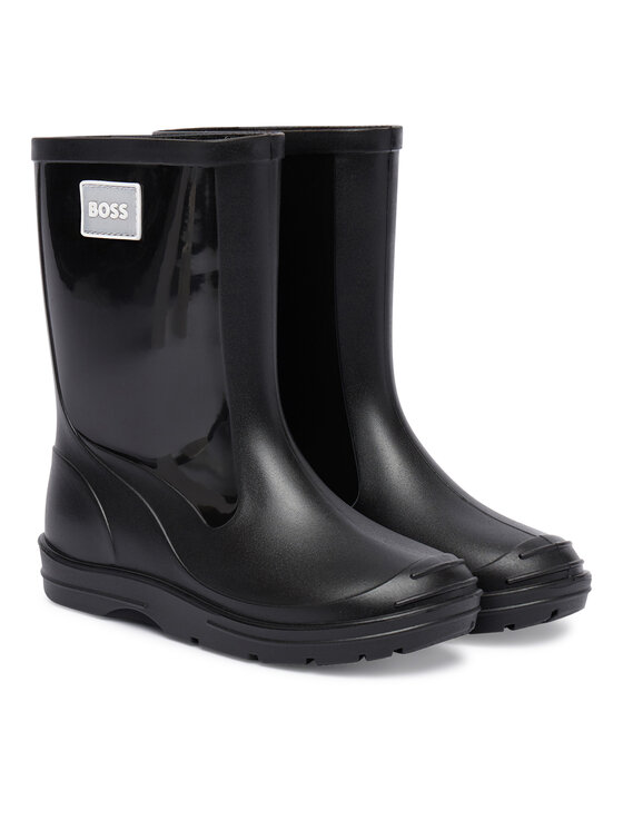 BOSS BOSS Cizme de cauciuc J52581 S Negru