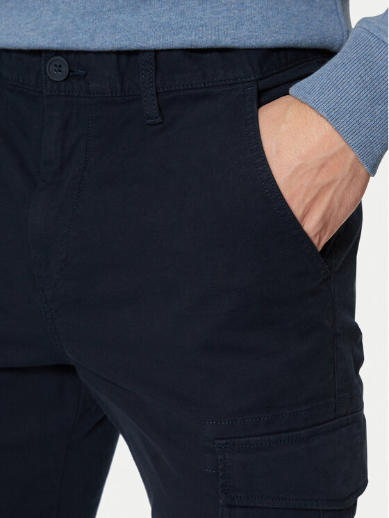 Tommy Jeans Tommy Jeans Stoffhose Austin DM0DM20281 Dunkelblau Regular Fit
