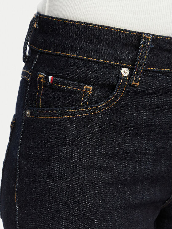 Tommy Hilfiger Tommy Hilfiger Džinsai Classic WW0WW42486 Tamsiai mėlyna Straight Fit
