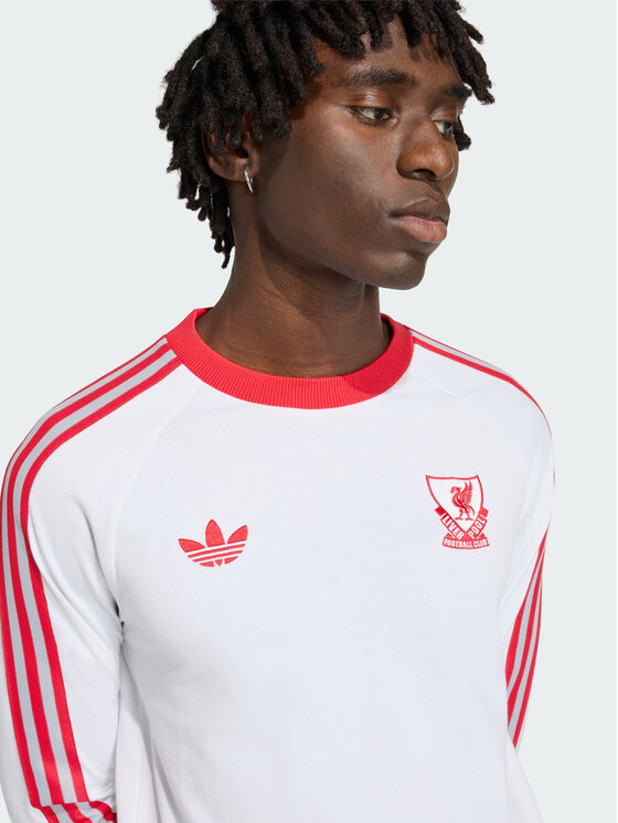 adidas adidas Koszulka techniczna Liverpool FC Originals Biały Slim Fit