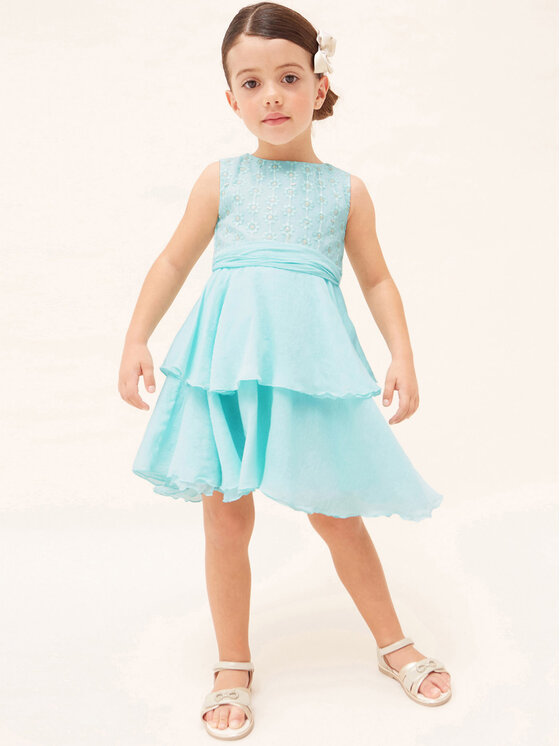 Mayoral Mayoral Elegantes Kleid 3912 Blau
