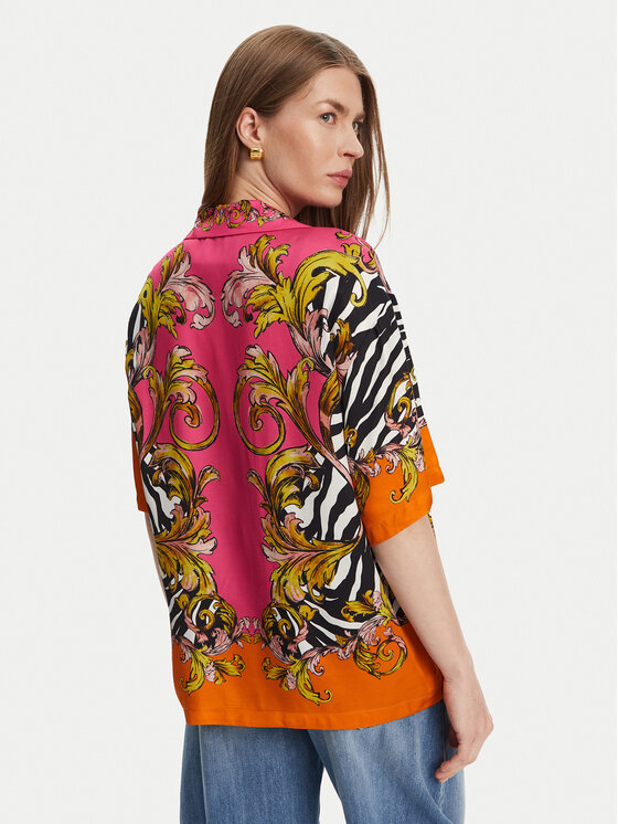 Versace Jeans Couture Versace Jeans Couture Сорочка 78HAL2P9 Рожевий Relaxed Fit