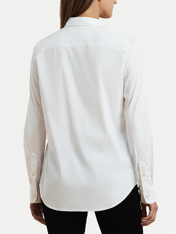 LAUREN RALPH LAUREN LAUREN RALPH LAUREN Риза 200955258001 Бял Classic Fit
