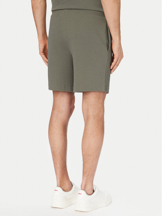 HUGO HUGO Спортни шорти Austin 50532023 Тъмнозелен Regular Fit