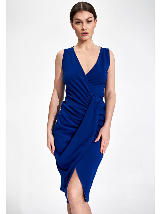 FIGL FIGLFIGL Vestito M858 Blu Slim Fit