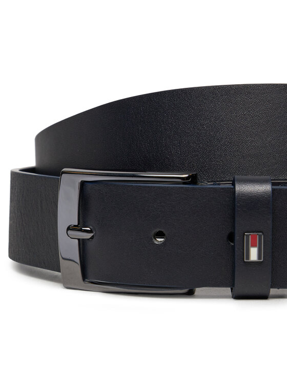 Tommy Hilfiger Tommy Hilfiger Мъжки колан Adan AM0AM12547 Тъмносин