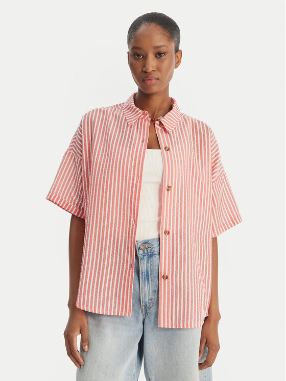 Roxy Roxy Košeľa Beachy Nostalgia ERJWT03738 Ružová Relaxed Fit