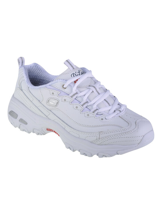 Skechers Skechers Sneakers Skechers D'Lites - Fresh Start Weiß
