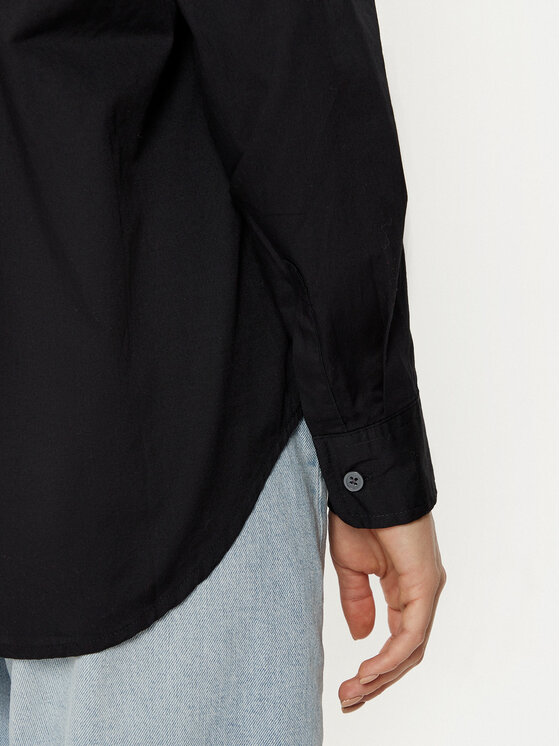 Gap Gap Košulja 841125-03 Crna Loose Fit