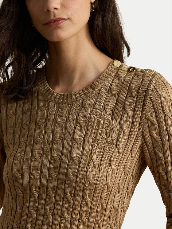 LAUREN RALPH LAUREN LAUREN RALPH LAUREN Светр 200P14039500 Темно-бежевий Regular Fit