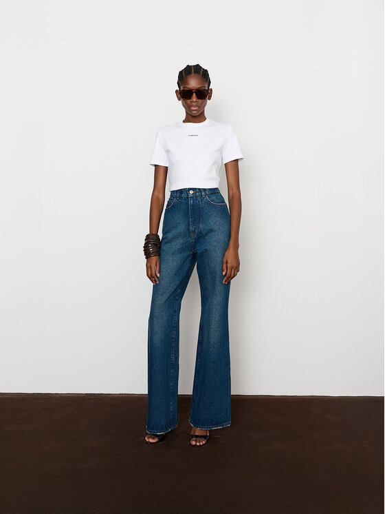 La Mania La Mania T-shirt ANN Bianco Classic Fit