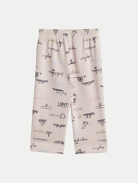 adidas adidas Trenirka Brand Love IV7056 Roza Loose Fit