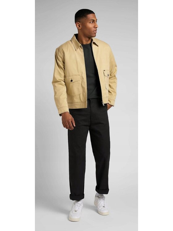 Lee Lee Kurtka przejściowa Chetopa Jacket Beżowy Regular Fit