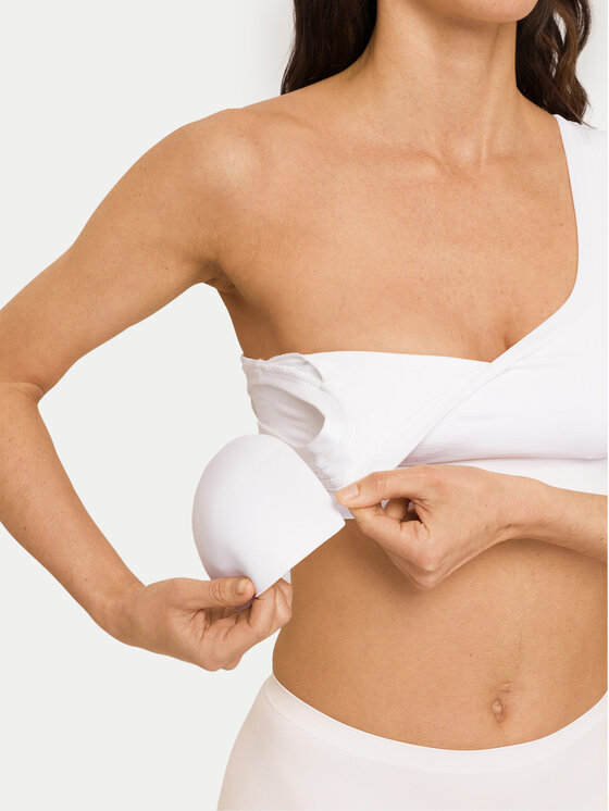 Hanro Hanro Reggiseno top Touch Feeling 71806 Bianco