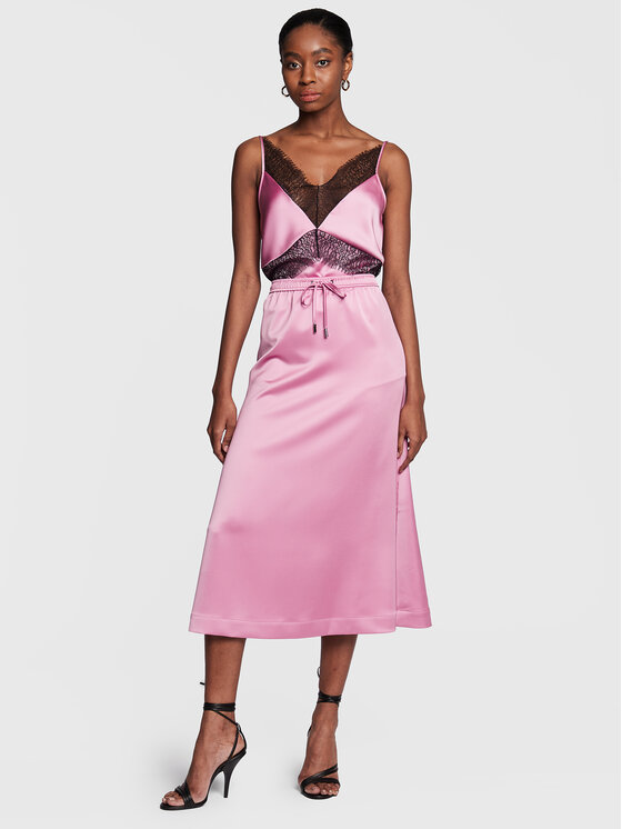 Boss Trapezförmiger Rock Vesala 50482702 Rosa Regular Fit | Modivo.de