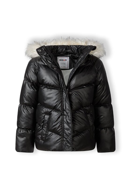 MINOTI MINOTI Kurtka zimowa 20coat50 Czarny Regular Fit