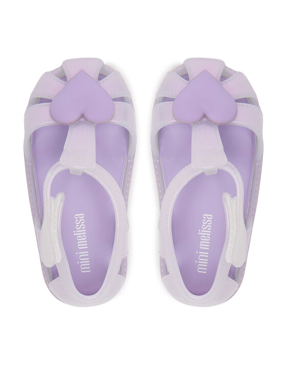 Melissa Melissa Szandál Mini Melissa Hip Heart Ballerina Bb 37783 Lila