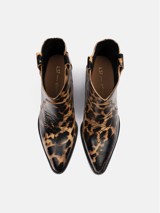 L37 L37 Botki NEVADA Czarny