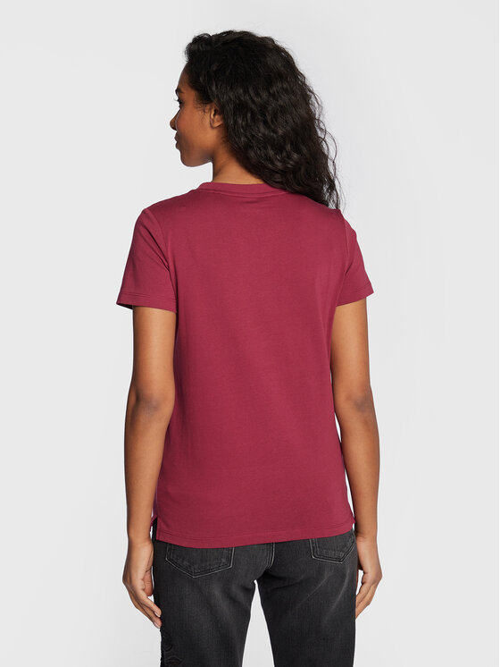 Maroon guess shirt hot sale