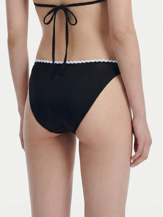 KARL LAGERFELD KARL LAGERFELD Dół od bikini B1W46020 Czarny