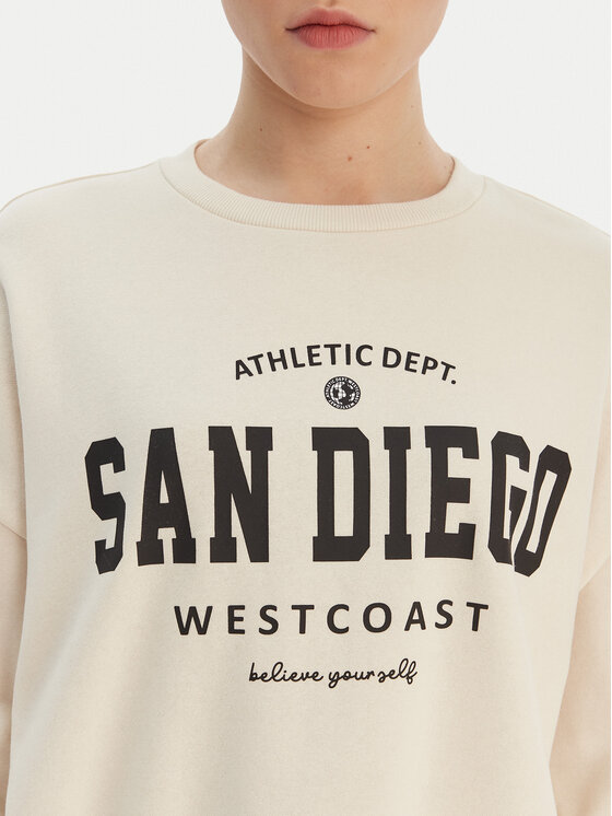 ONLY ONLY Majica dugih rukava 15254183 Bež Loose Fit