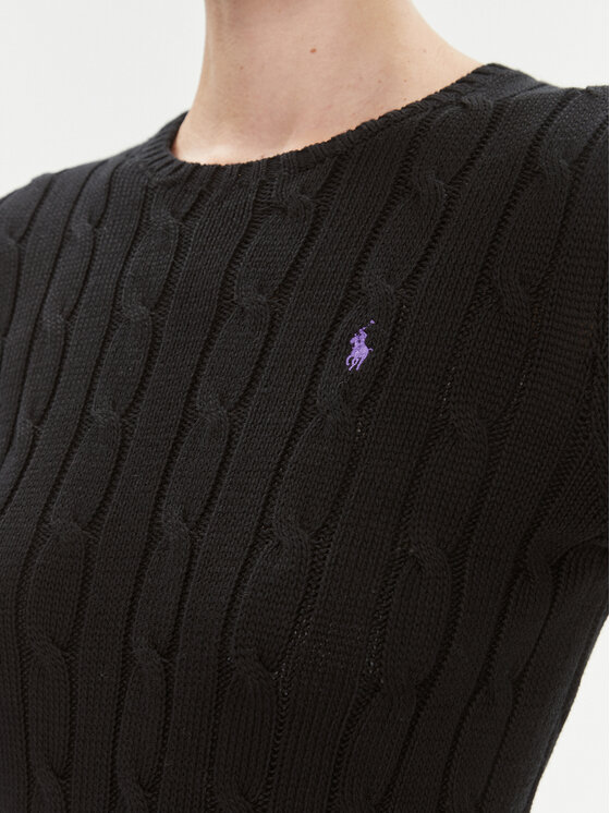 Polo Ralph Lauren Polo Ralph Lauren Sveter 211891640011 Čierna Regular Fit