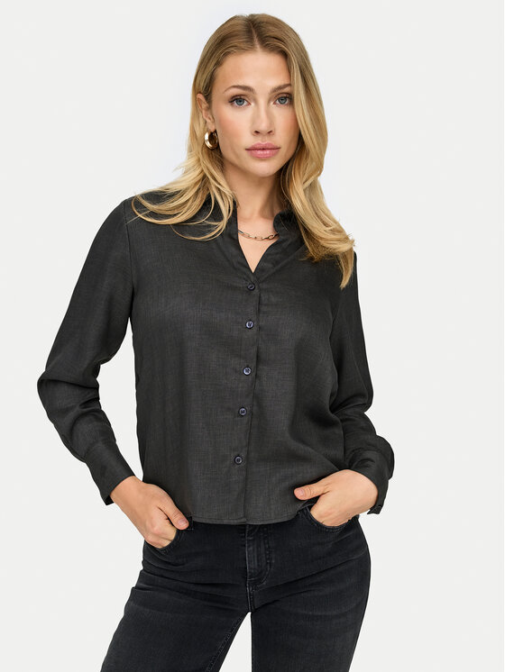 ONLY ONLY Košulja Lulu 15320864 Siva Regular Fit
