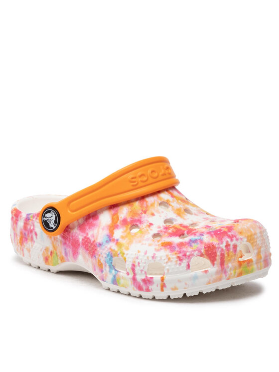 Crocs Crocs Natikače Classic Tiedye Graphic Clog K 206995 Šarena