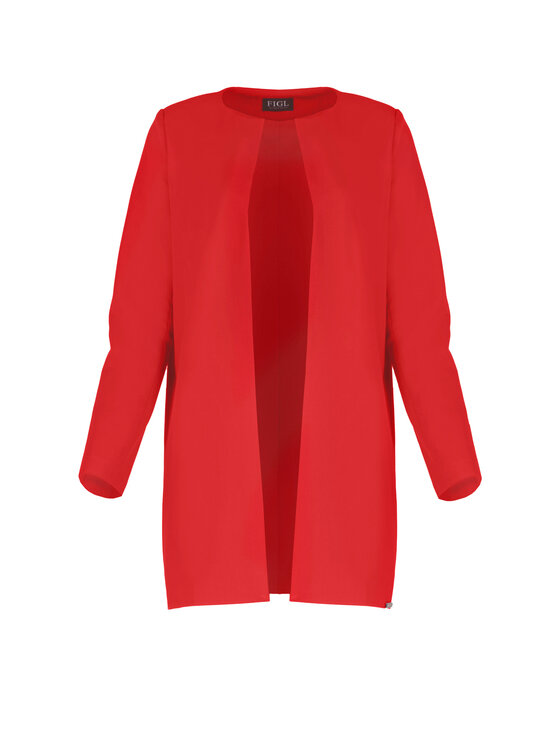 FIGL FIGLFIGL Cappotto M551 Rosso Regular Fit