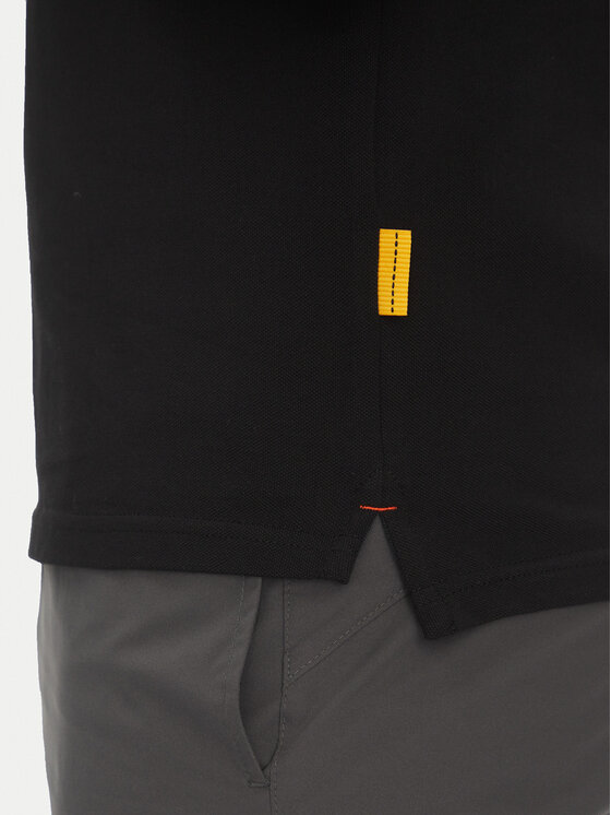 Parajumpers Parajumpers Polo marškinėliai Space 25SMPMPOXF06 Juoda Regular Fit
