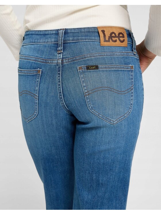 Lee Lee Jeansy Zoe Niebieski Straight Fit