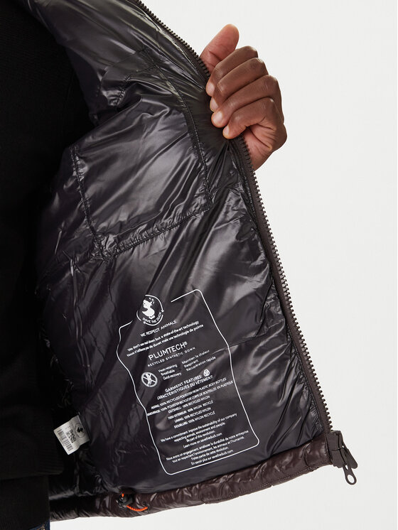 Save The Duck Save The Duck Жилет D80296M LOVE21 Коричневий Regular Fit