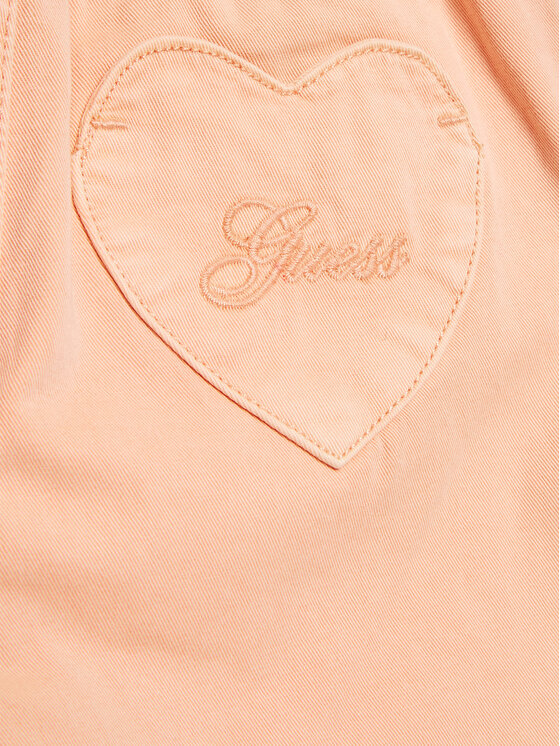 Guess Guess Hlače K3GB04 WFBO0 Narančasta Relaxed Fit