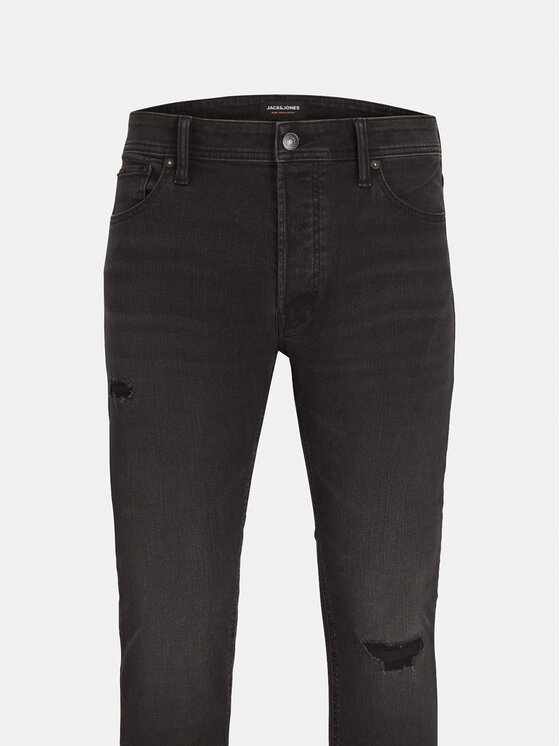 Jack&Jones Jack&Jones Jeans hlače Glenn 12259148 Črna Slim Fit