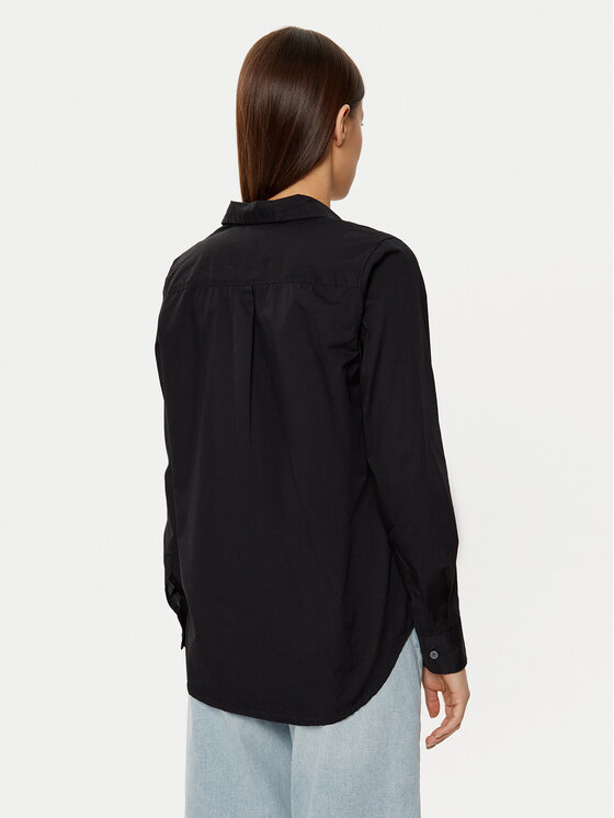 Gap Gap Košulja 841125-03 Crna Loose Fit