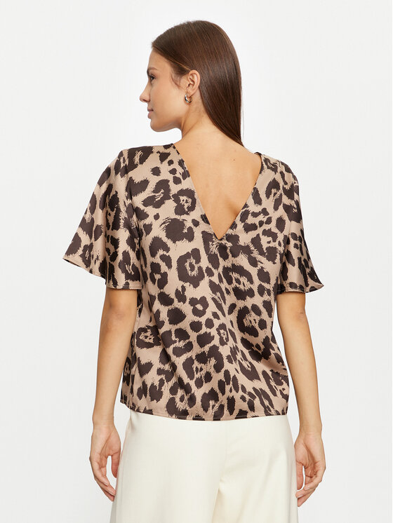 Vero Moda Vero Moda Blúz Merle 10316600 Barna Regular Fit