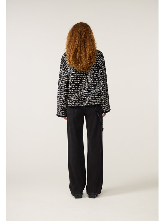 Fabienne Chapot Fabienne Chapot Sweter 6695-509-175 Czarny Regular Fit
