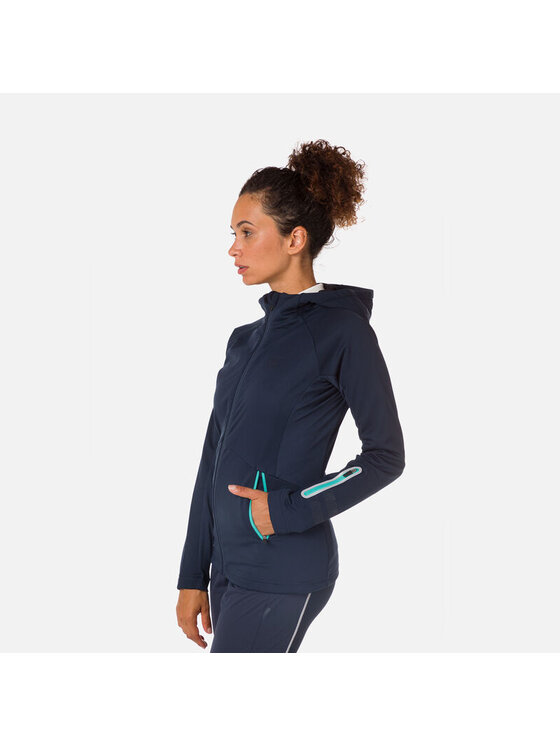 Rossignol Rossignol Kurtka softshell W Softshell Jacket Granatowy Slim Fit