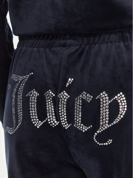 Juicy Couture Juicy Couture Donji dio trenerke Tina JCAPW045 Tamnoplava Regular Fit