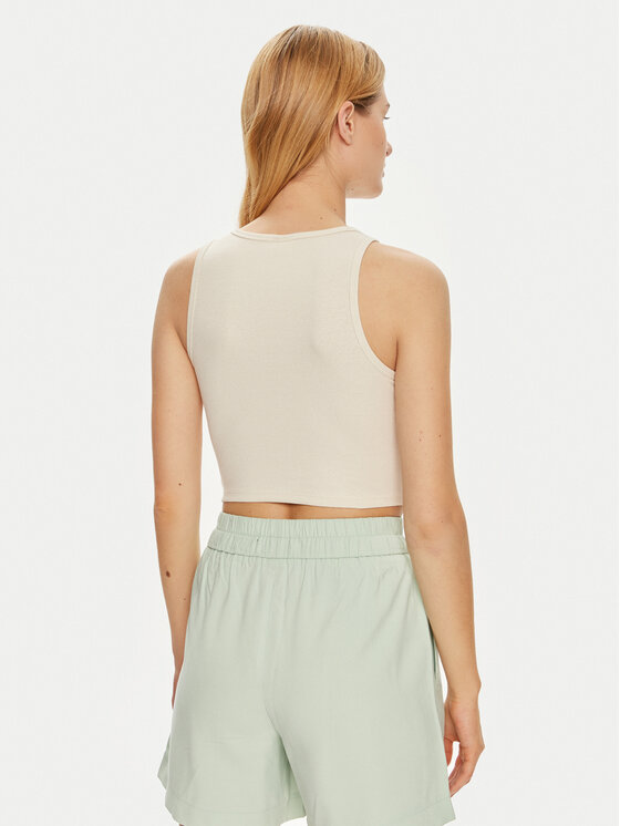 JDY JDY Top Sofia 15275093 Écru Cropped Fit