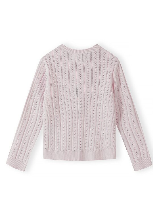 minoti minoti Kardigan 32KNIT154 Różowy jasny Regular Fit
