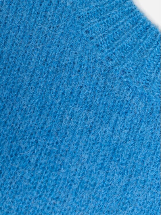 La Mania La Mania Sweter KENZI Niebieski Boxy Fit