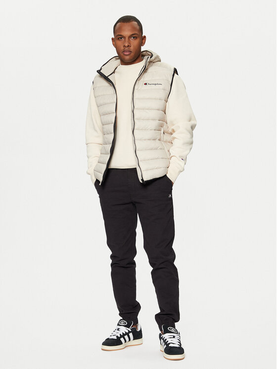 Champion Champion Vestă elegantă 220341 Bej Regular Fit