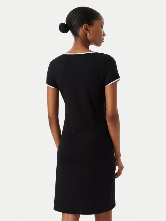 Karl Lagerfeld Jeans Karl Lagerfeld Jeans Kasdieninė suknelė B2W13045 Juoda Slim Fit