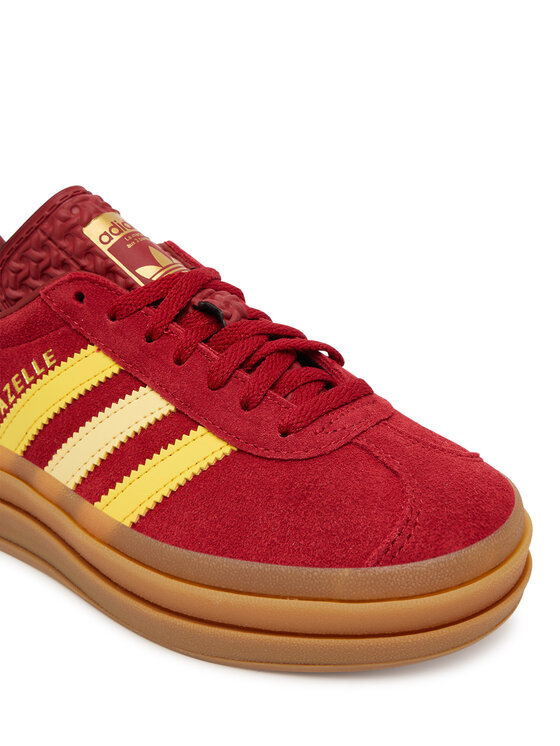 adidas adidas Sneakersy Gazelle Bold JR5953 Bordowy