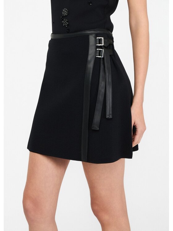 Liu Jo Liu Jo Minigonna MF5043MS55N22222 Nero Regular Fit