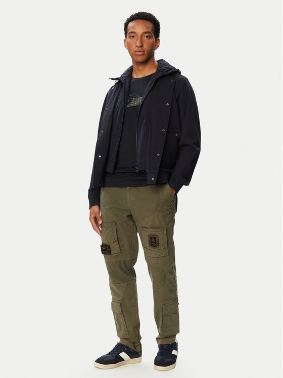 Aeronautica Militare Aeronautica Militare Μπόμπερ μπουφάν 262AF0525UF00691 Σκούρο μπλε Regular Fit