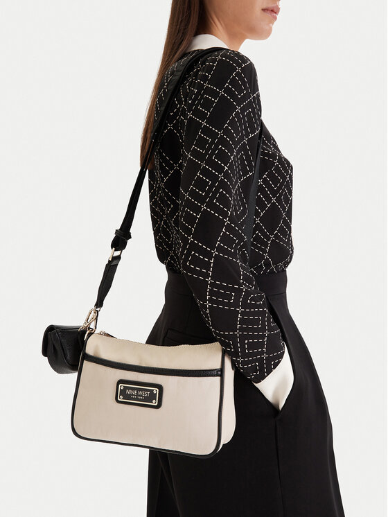 Nine West Nine West Geantă CEO-Marisse-LA374-4707 Écru