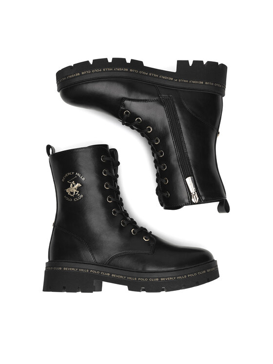 Beverly Hills Polo Club Beverly Hills Polo Club Μποτάκια V12-729 Μαύρο