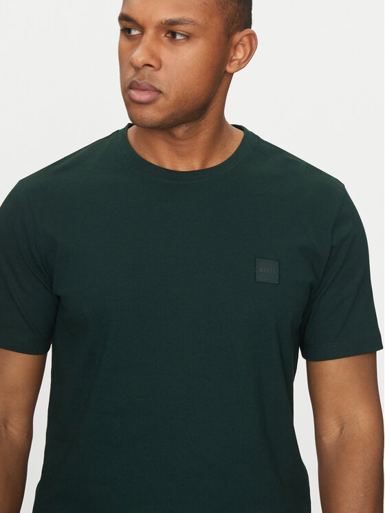 BOSS BOSS T-krekls Tales 50508584 Zaļš Relaxed Fit
